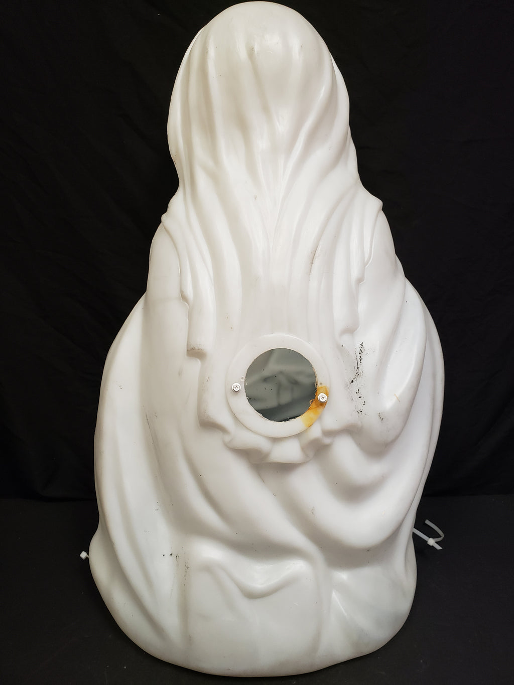 Vintage Christmas Outdoor Blue Mary Blow Mold 26" (lot 2264)