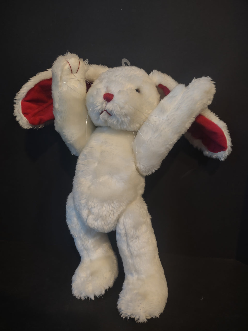 Santa's Touch Plush Easter White Bunny 12" (lot 1499)