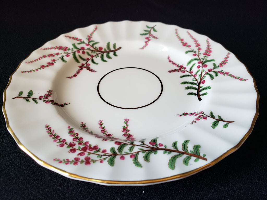 Vintage Royal Worcester Dunrobin Saucer ONLY 6-1/4"(lot 2127)