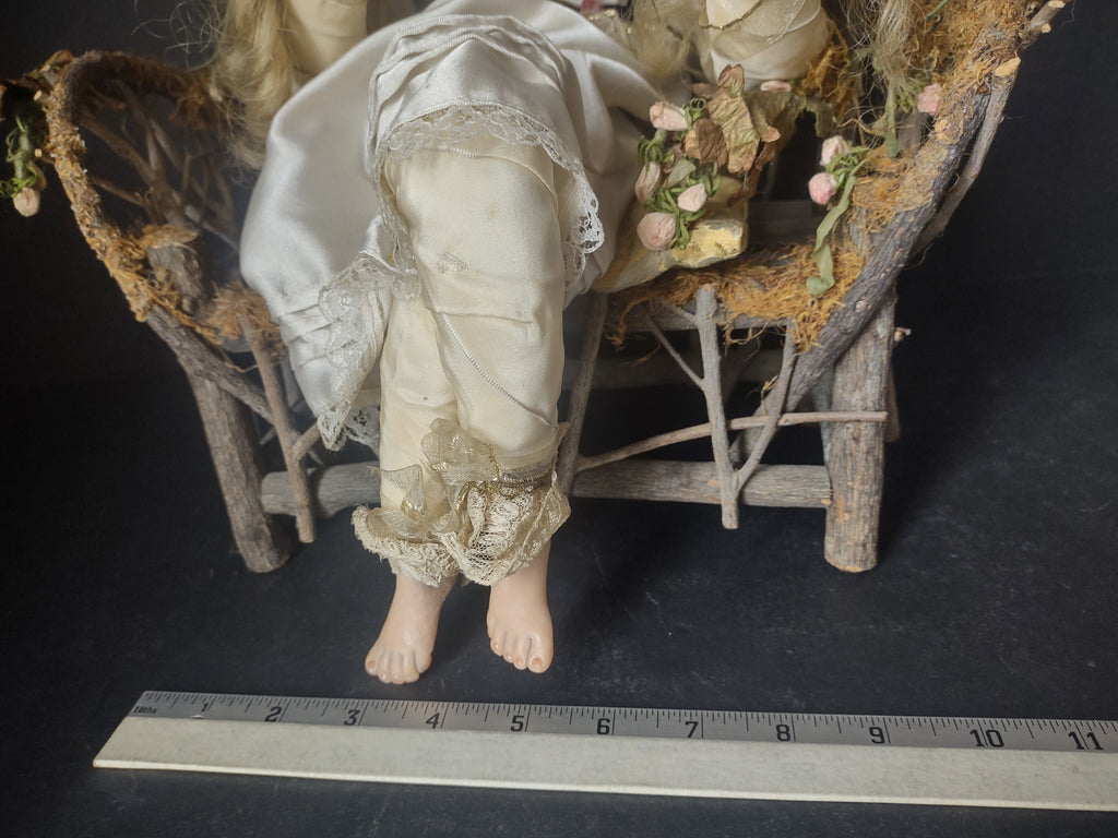 Vintage Marilyn Radzat Sculpture Fairy Princess Doll Lilly Signed (lot 2296)