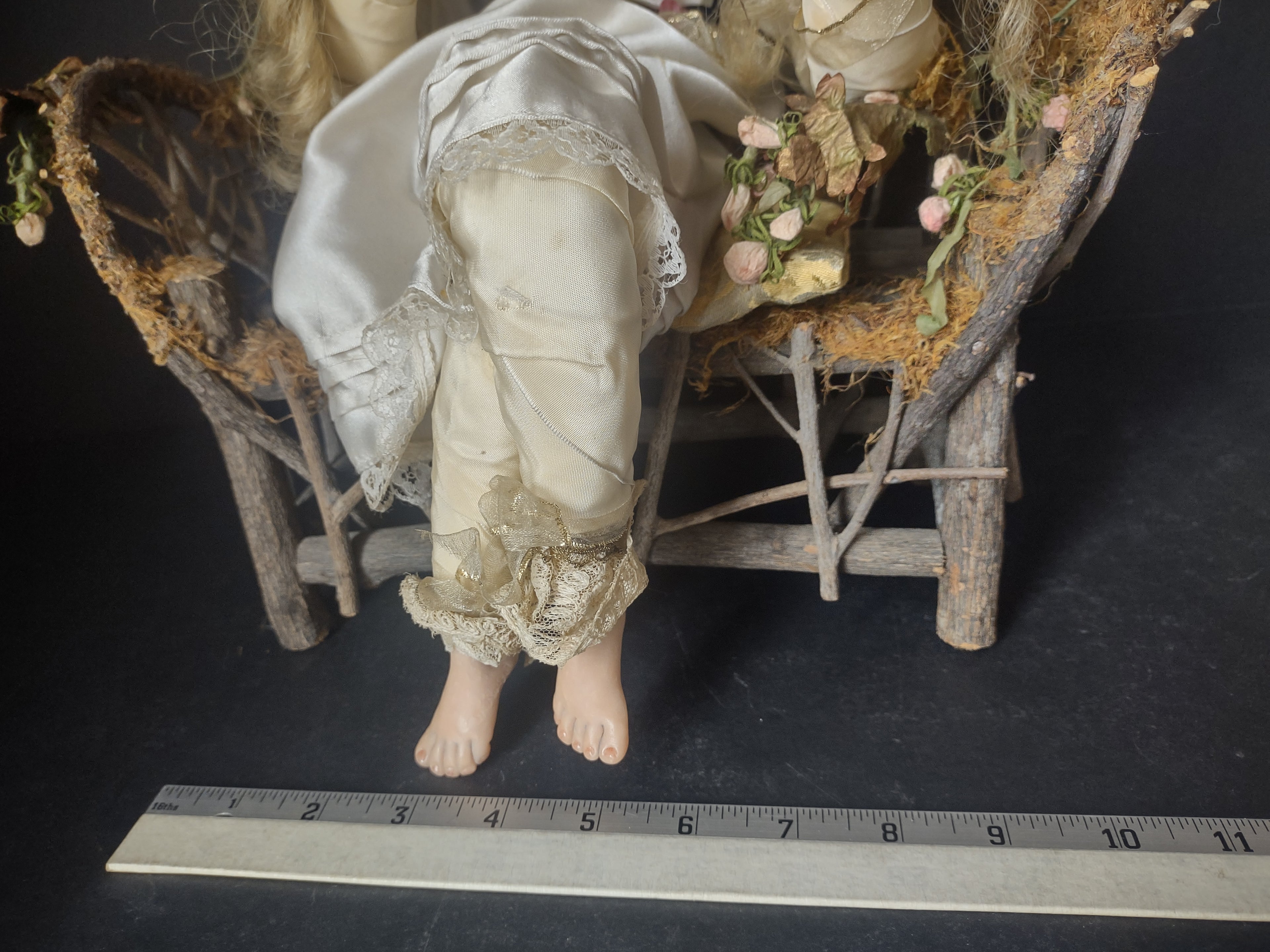 Vintage Marilyn Radzat Sculpture Fairy Princess Doll Lilly Signed (lot 2296)