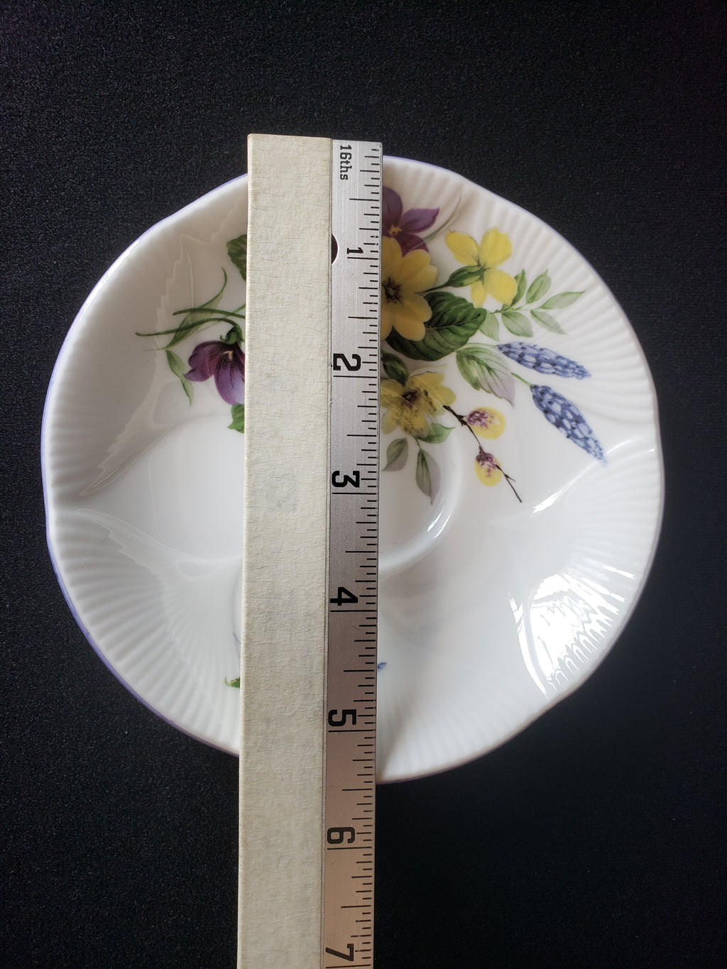 Vintage Royal Albert Bone China Duchess Purple Violet Saucer ONLY (lot 2016)