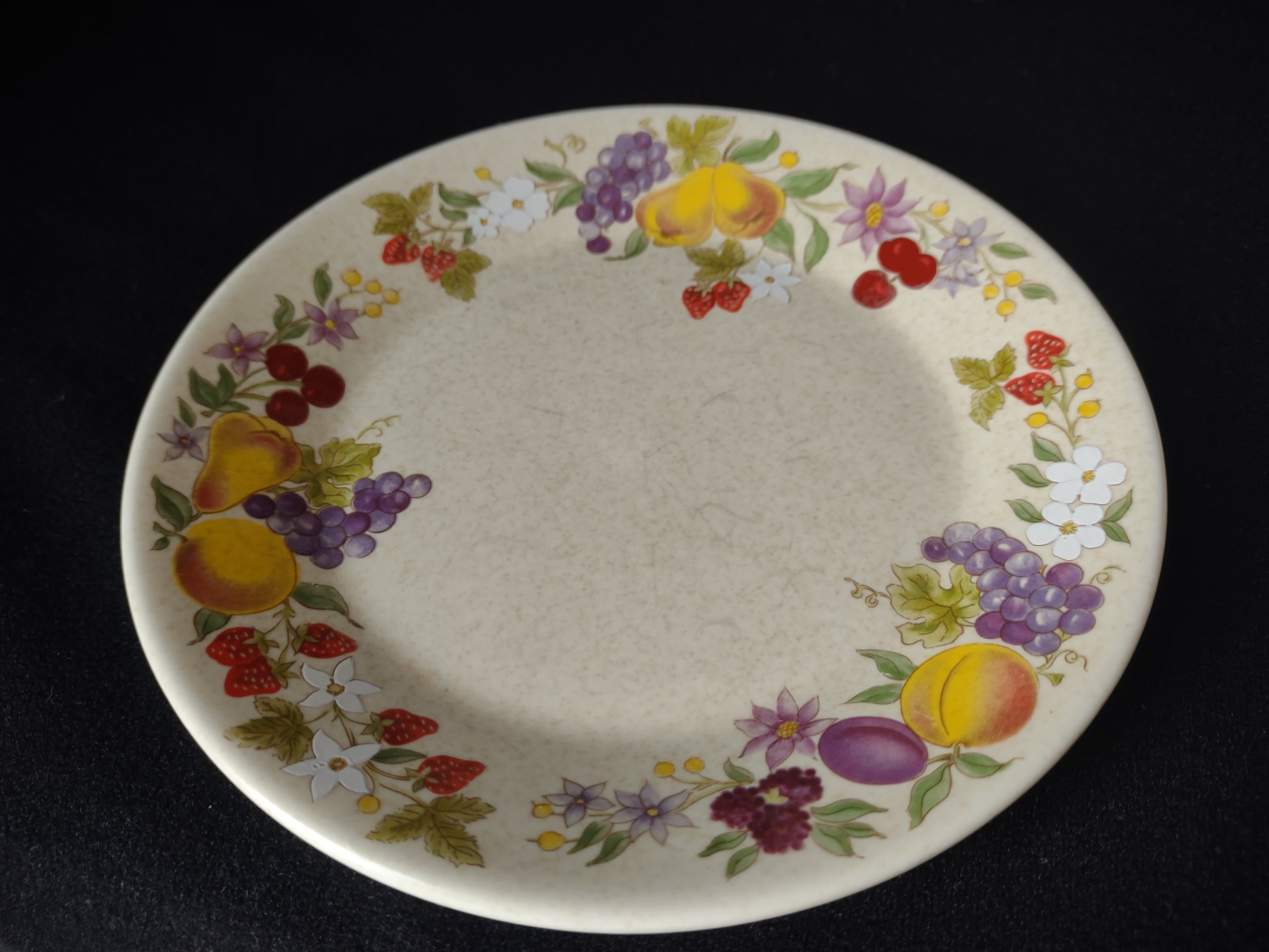 Vintage Lenox Dessert Plate Temper-Ware Summer Harvest (lot 1837)