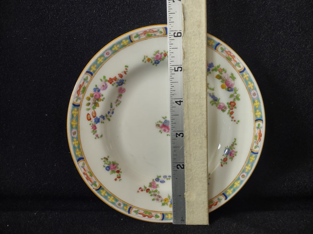 Vintage Minton Bread Butter Small Rose Garland Plate 6-1/4" (lot 5521)