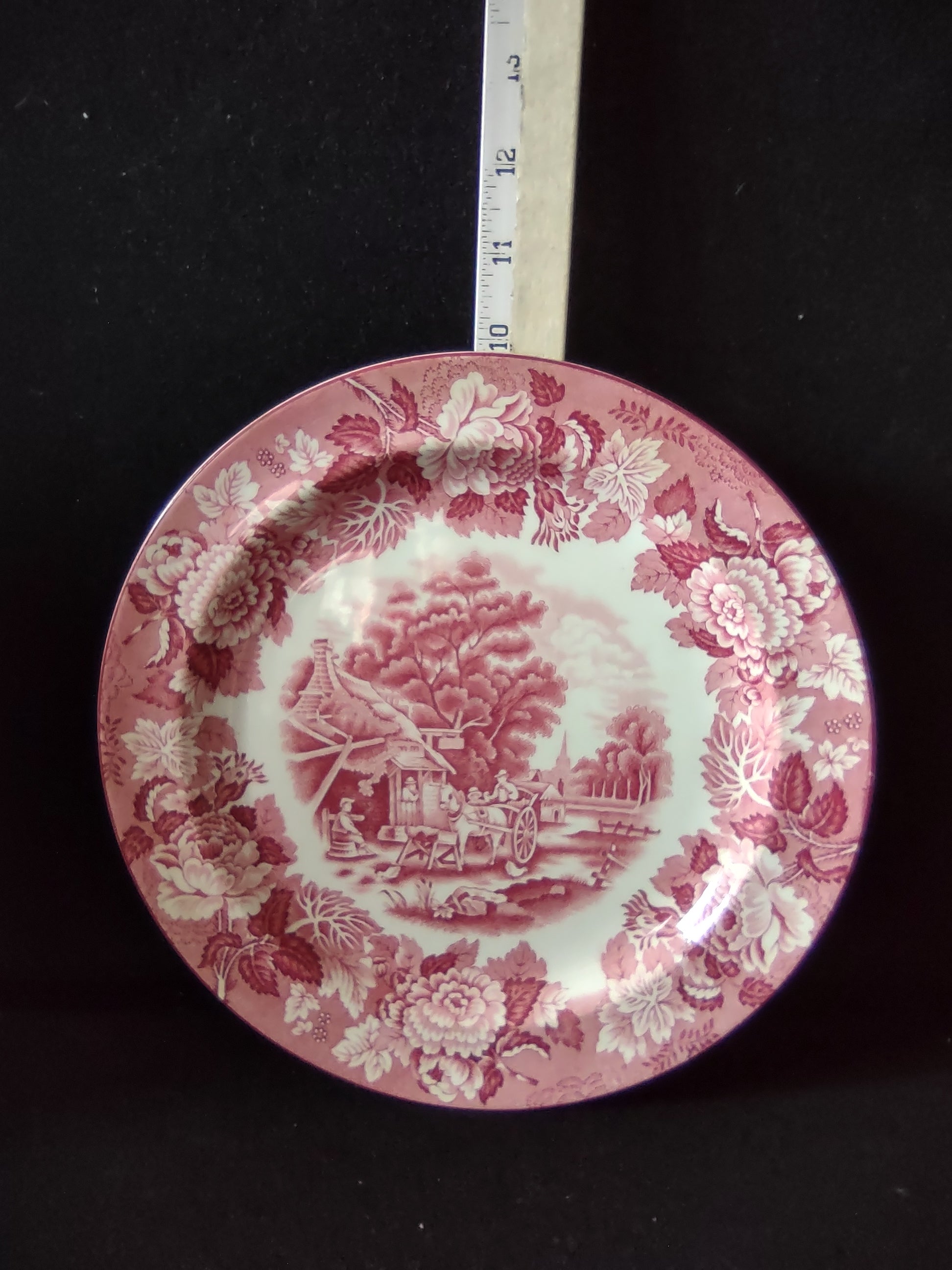 Vintage Wood Sons 10" Dinner Plate Enoch Woods English Scenery (Lot 5681)