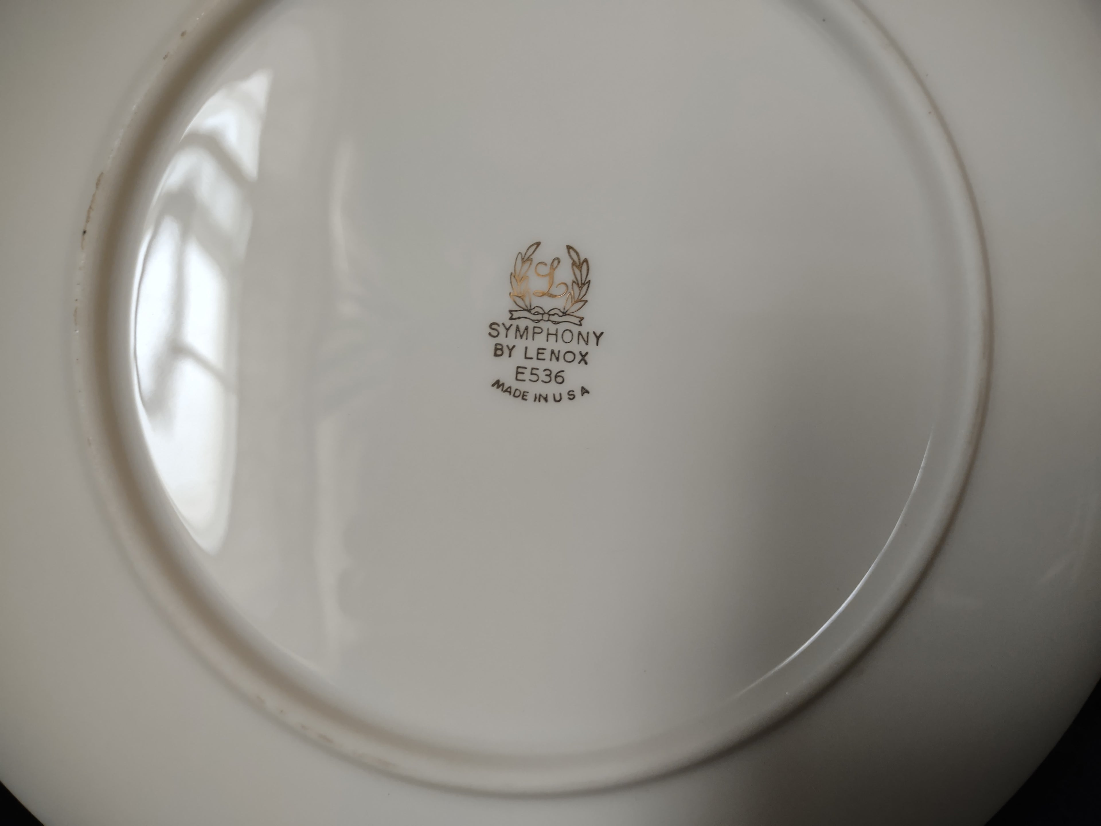 Vintage Lenox Symphony E-536 Dessert or Salad Plate 7-3/4" (lot 1851)