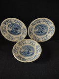Vintage Johnson Brothers Saucer Mount Vernon Blue Windsor Ware (Lot 5578)