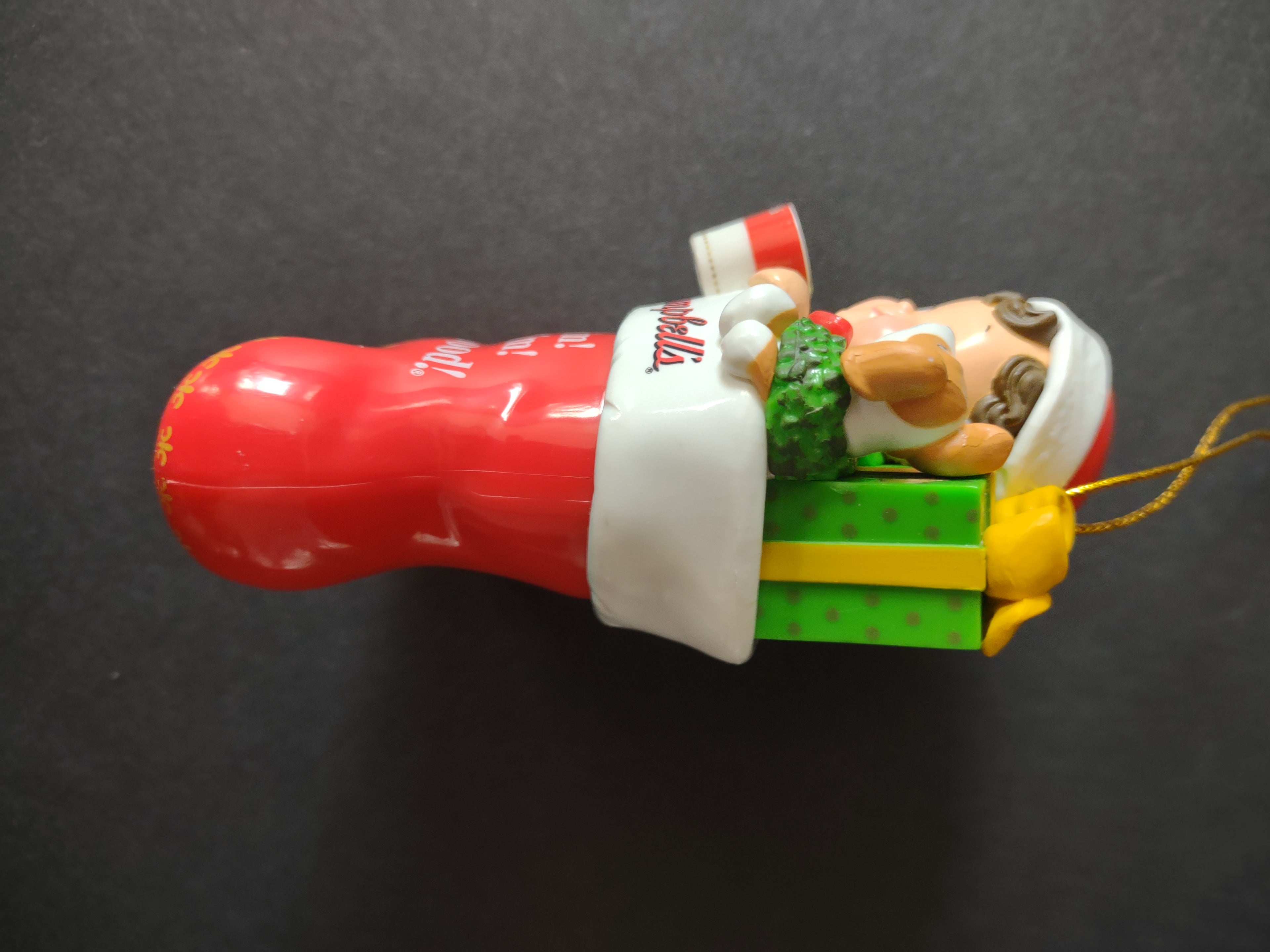 Vintage Christmas 2001 Campbells Kids Stocking Ornament Puppy (Lot 4719)