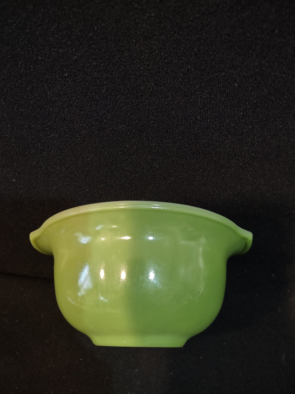 Vintage Glasbake Lime Green 5" Individual Casserole Bowls Set Of 2 (Lot 5228)
