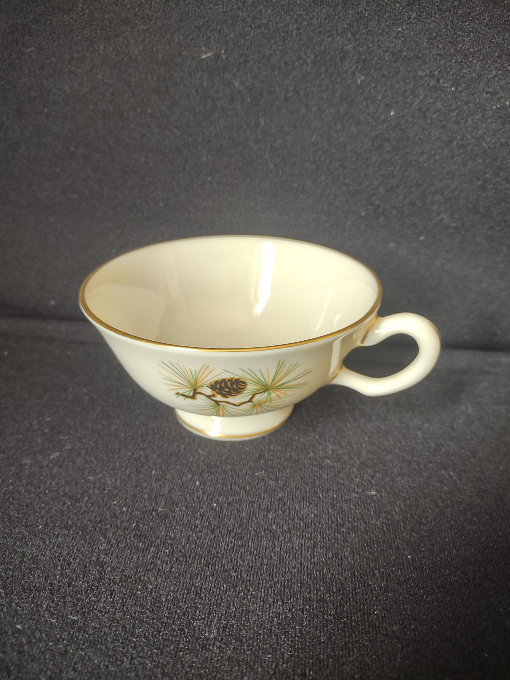 Vintage Lenox Pine W-331 Tea Cup ONLY (lot 1867)
