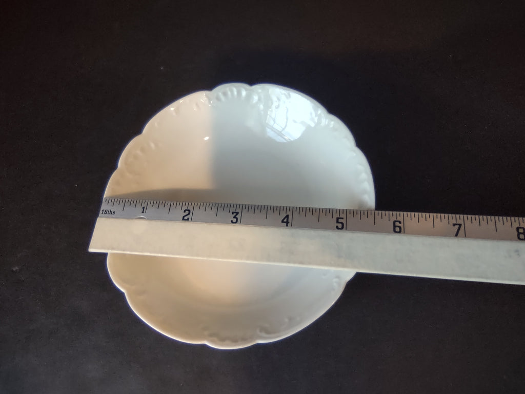 Haviland France Limoges Small Bowl 5-1/2" Marseille White (lot 1035)