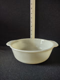 Vintage Fire King Milk Glass 1.5 Qt Casserole Reverse Stamp (Lot 5138)
