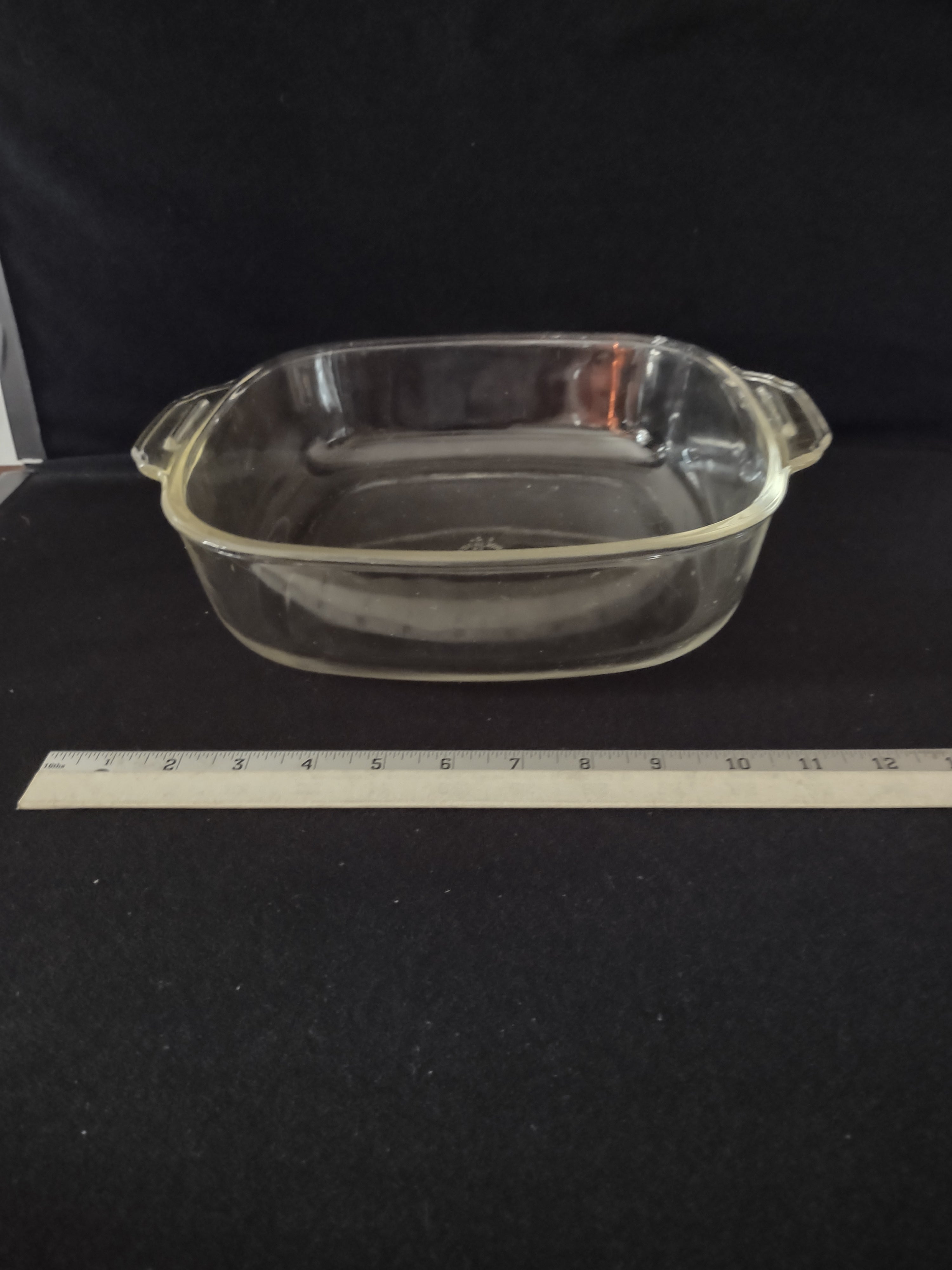 Vintage Glasbake Loaf Over Pan With Fin Lid (Lot 3097)