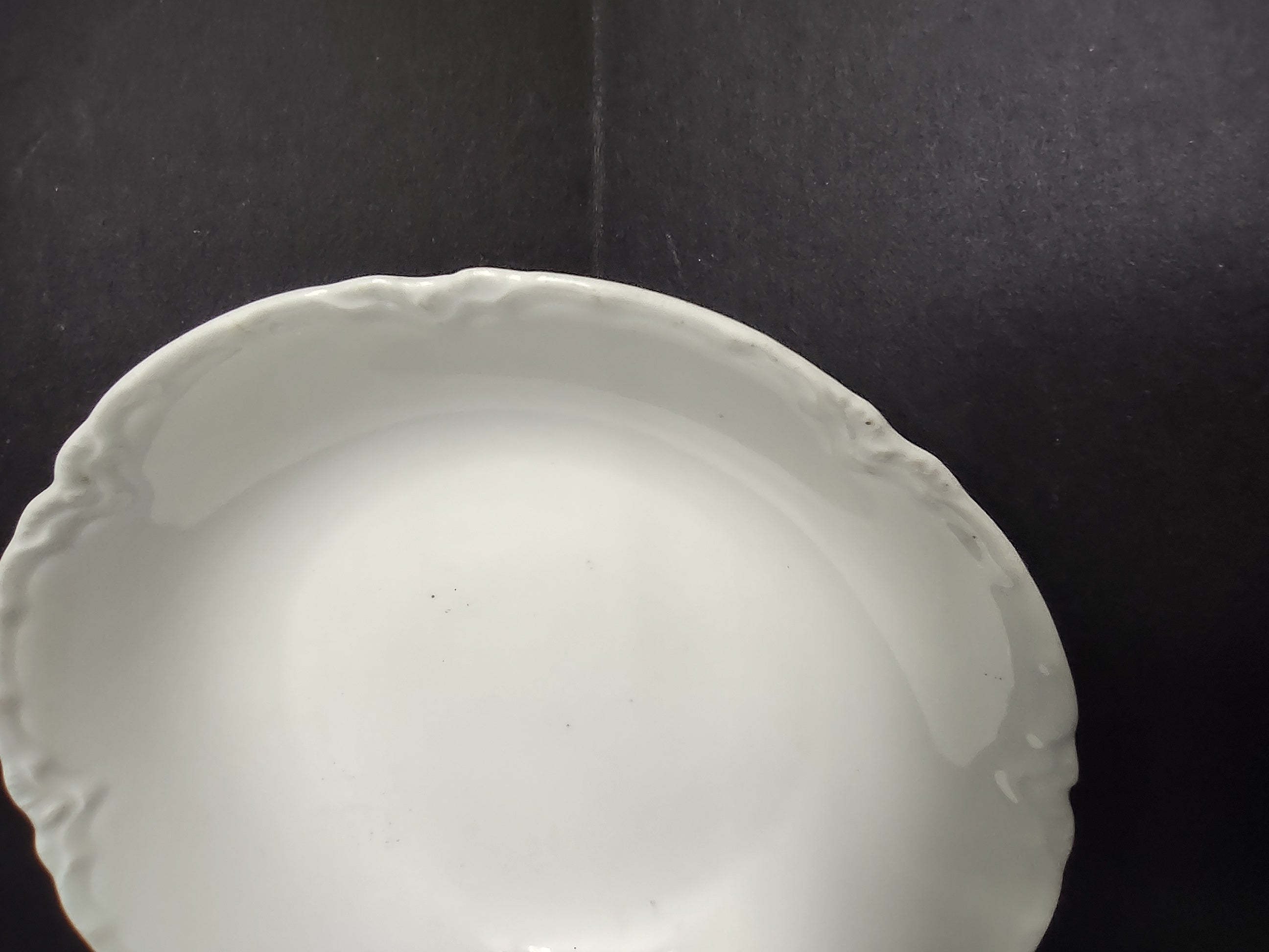 Haviland France Limoges Small Bowl Coupe Plate 5-1/2" Plain White (lot 1028)