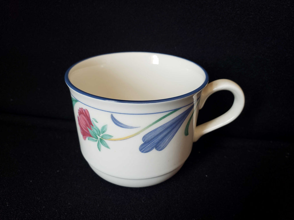 Vintage Lenox Tea Cup Gold Chinastone Poppies on Blue ONLY (lot 1948)