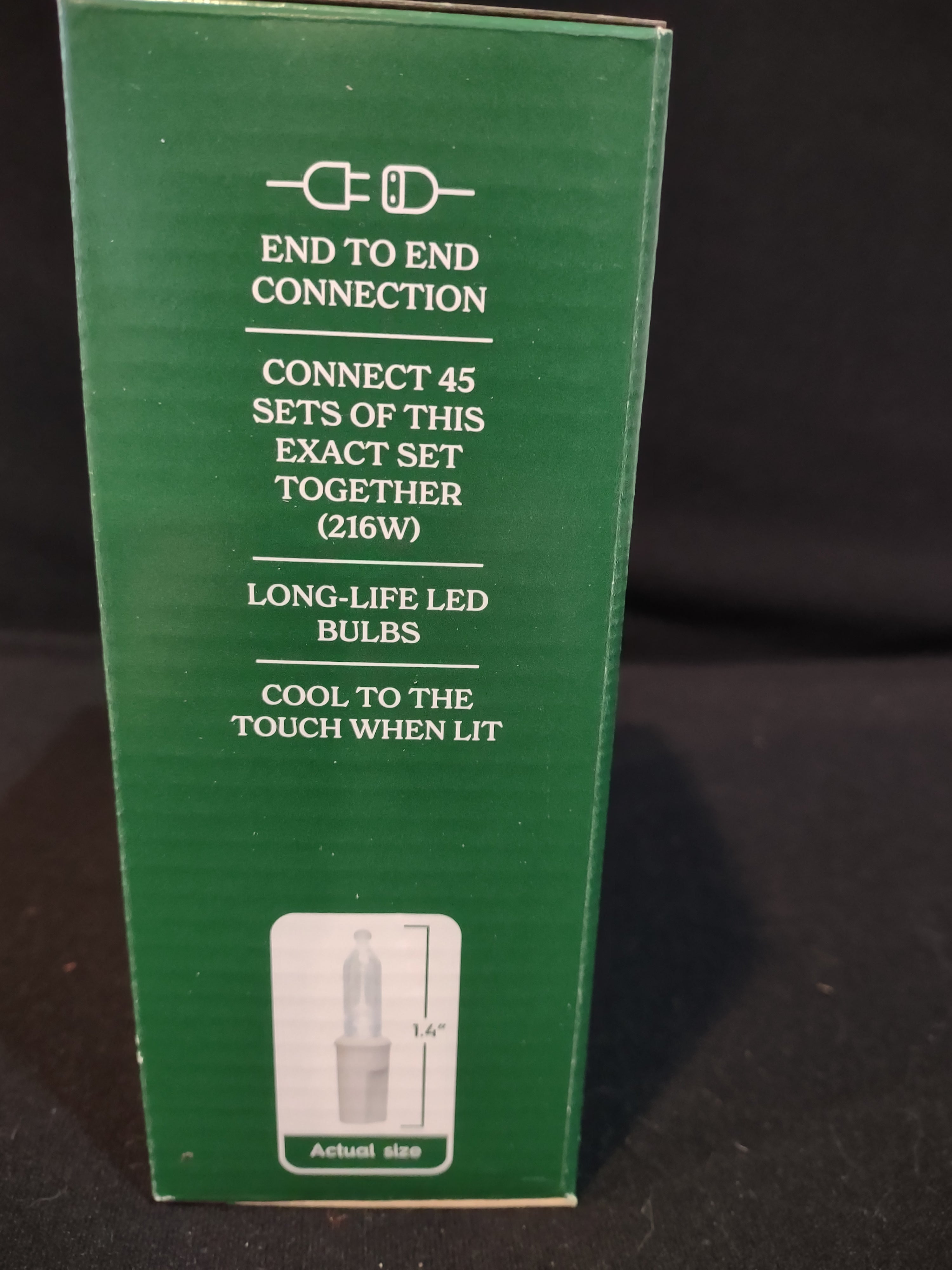 Christmas LED Cool White 100 Mini Lights x 2 (Lot 4267)