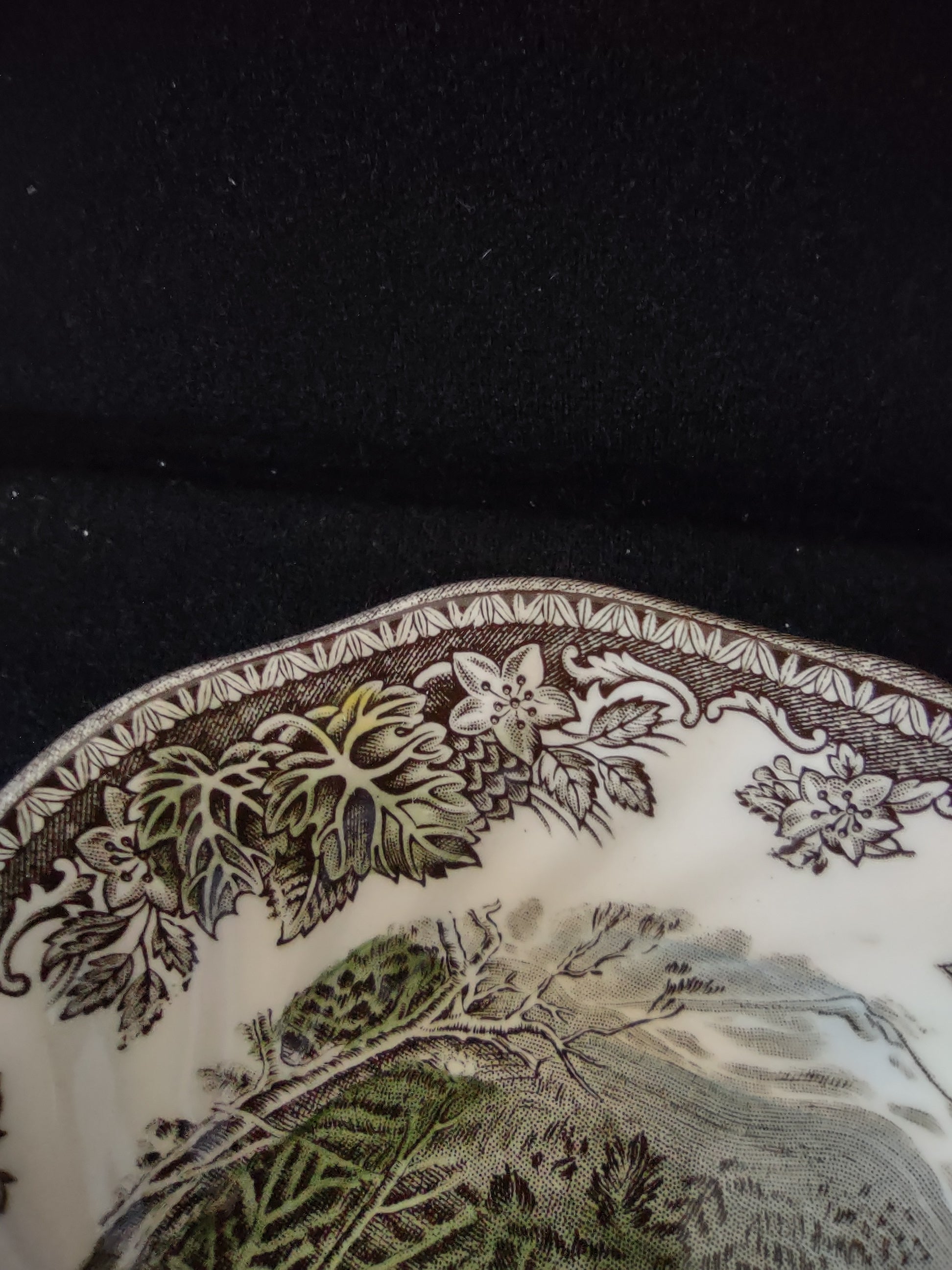 Vintage Johnson Brothers Cereal Bowl The Friendly Village x 6 (Lot 5531)