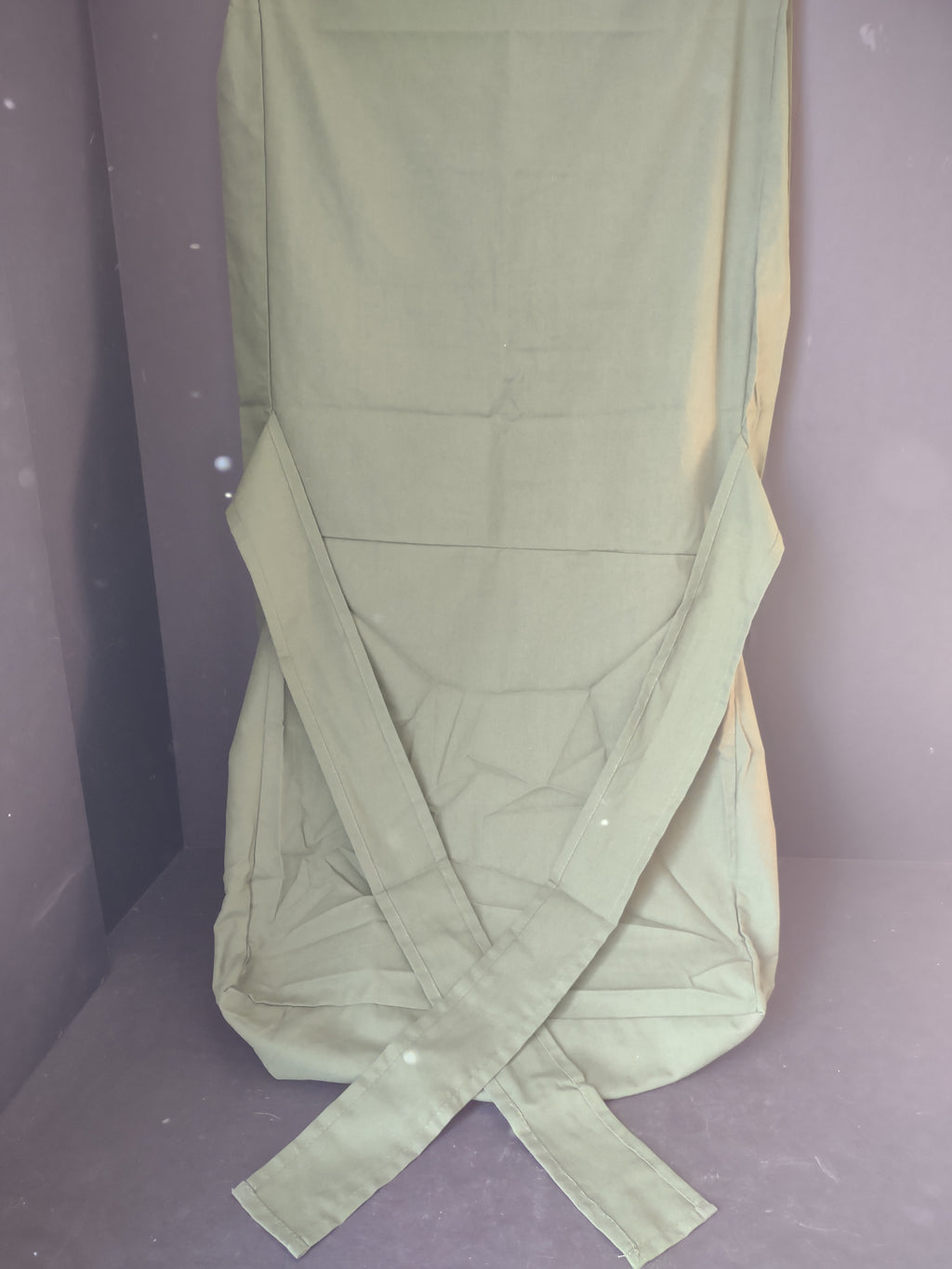 Vintage Set of 2 Dining Room Chair Cover Christmas Green Red (lot 3306)