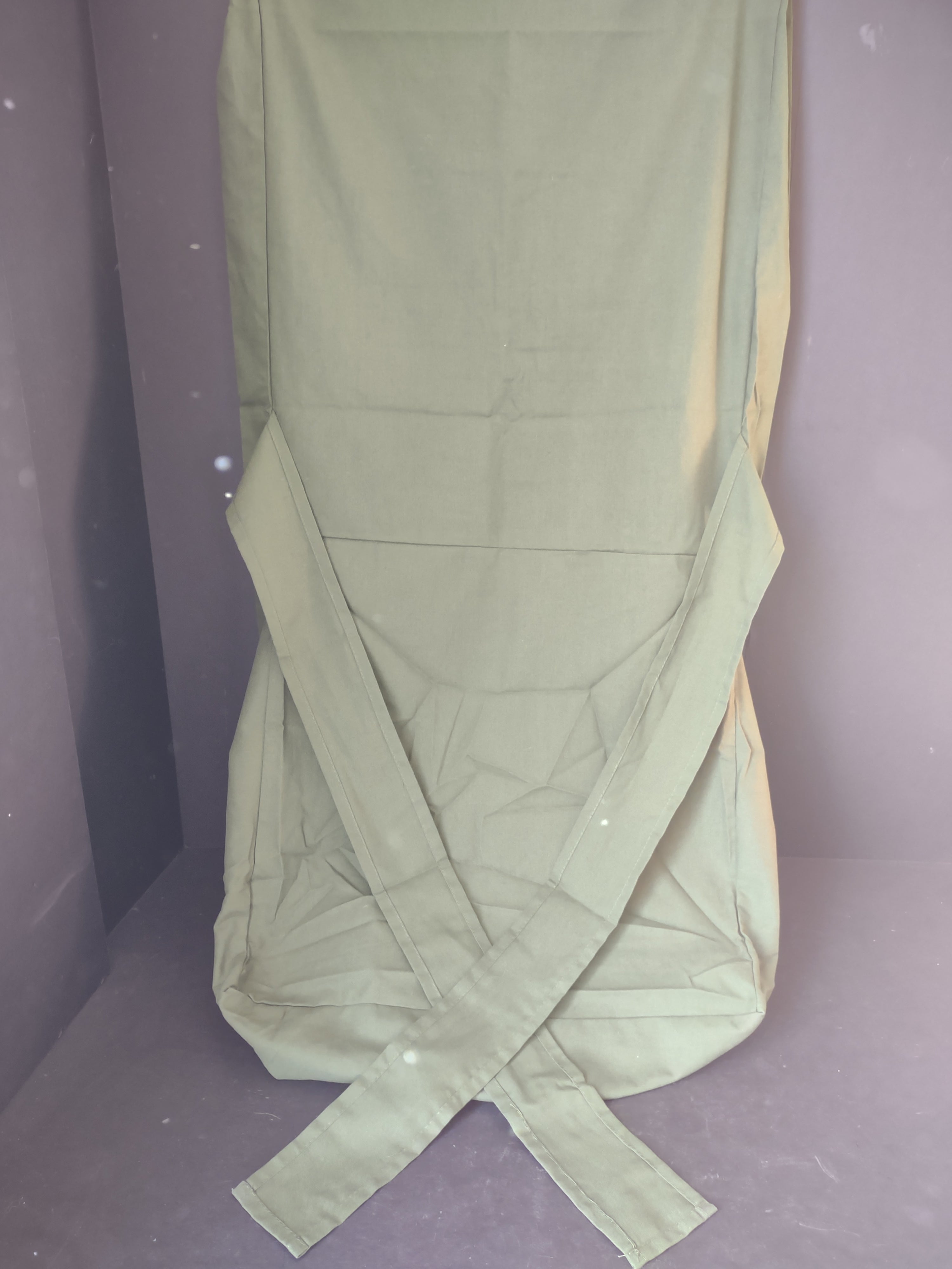 Vintage Set of 2 Dining Room Chair Cover Christmas Green Red (lot 3306)