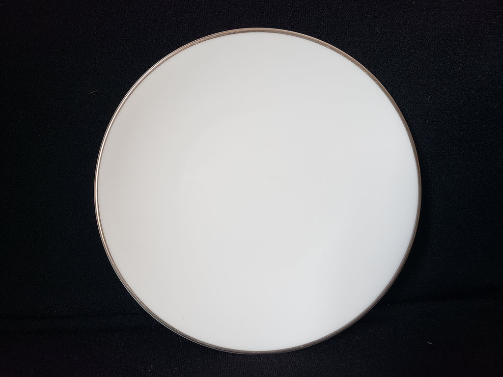 Vintage Royal Worcester White Silver Trim Bread or Dessert Plate 6" (lot 2111)