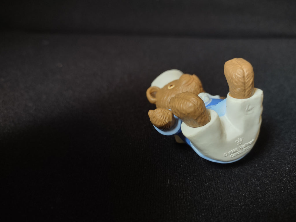 Vintage Hallmark Keepsake Ornament 1998 Grandson Teddy Bear (lot 1604)