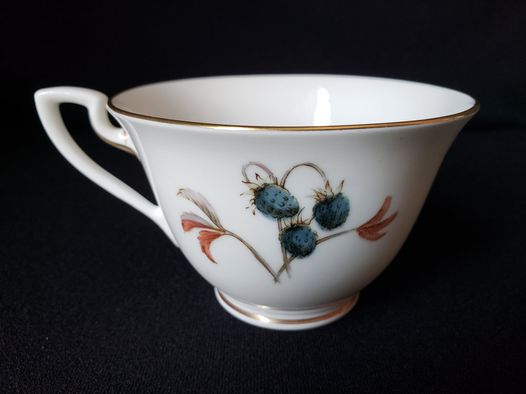 Vintage Royal Worcester Fraises Des Bois Tea Cup ONLY (lot 2110)