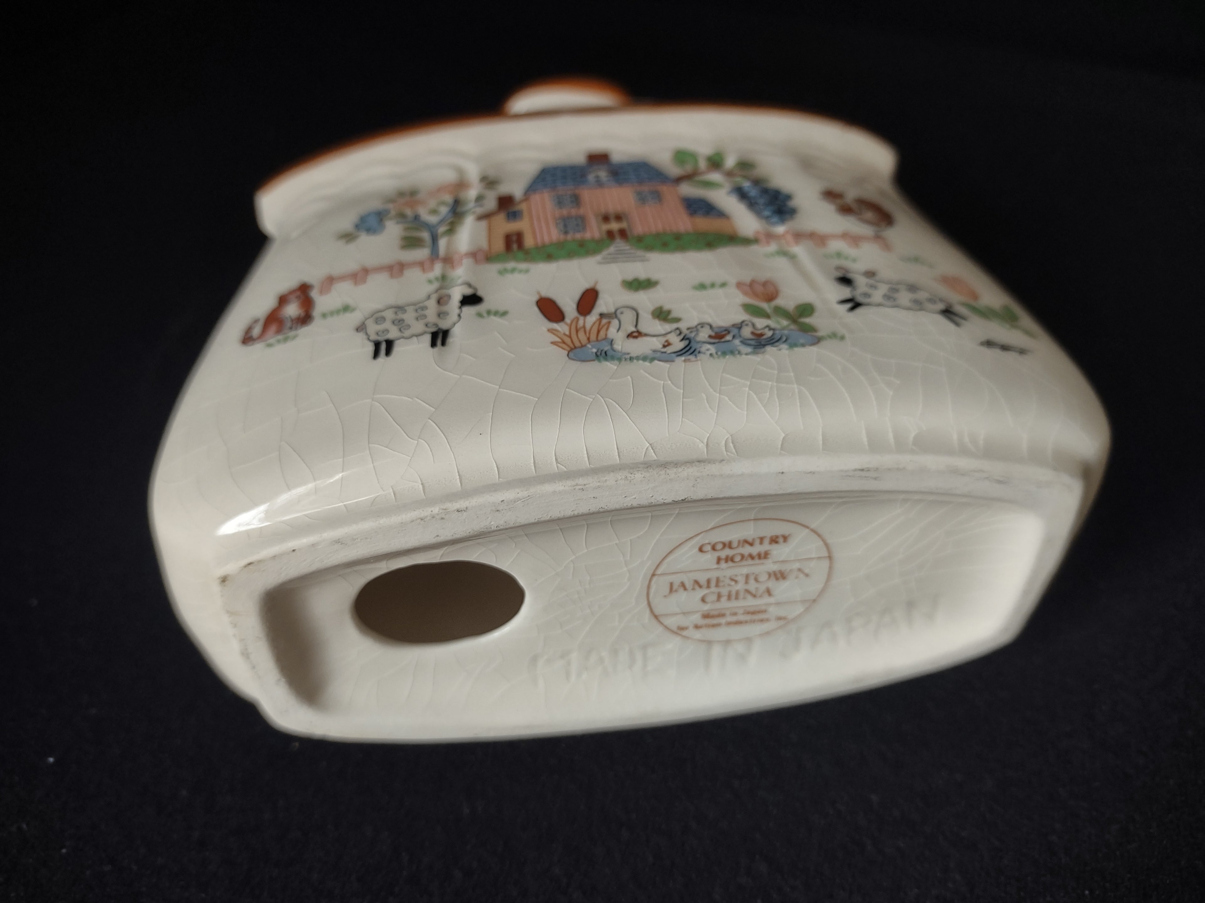 Jamestown Japan Cottage Country Home Napkin Holder (lot 2860c)