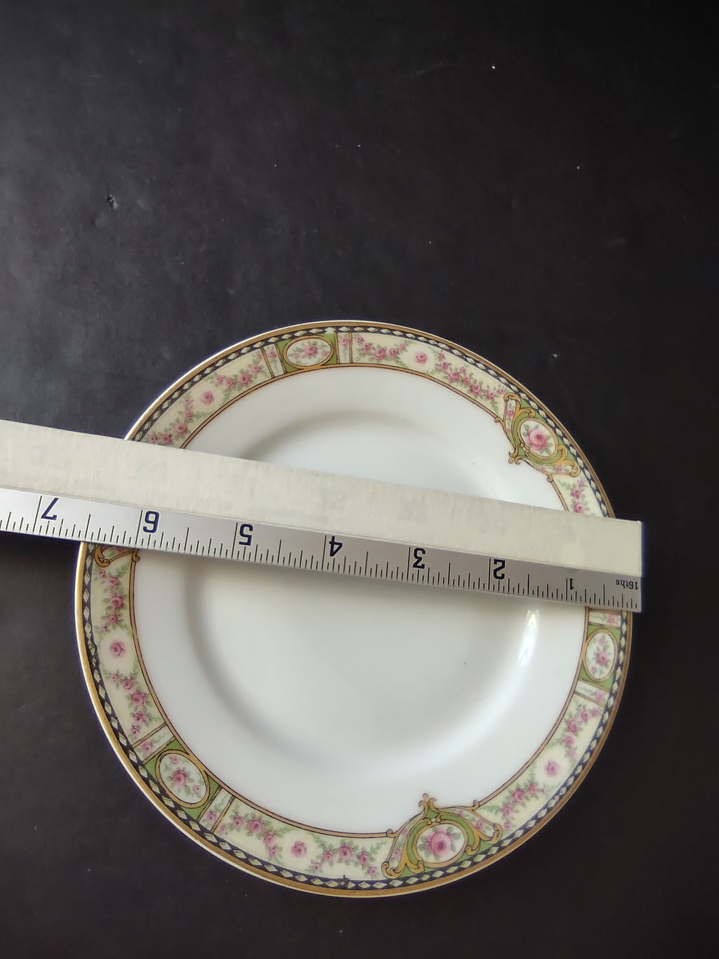 Haviland Limoges French Shabby Cottage Chic Bread/Butter Plate (lot 1129)