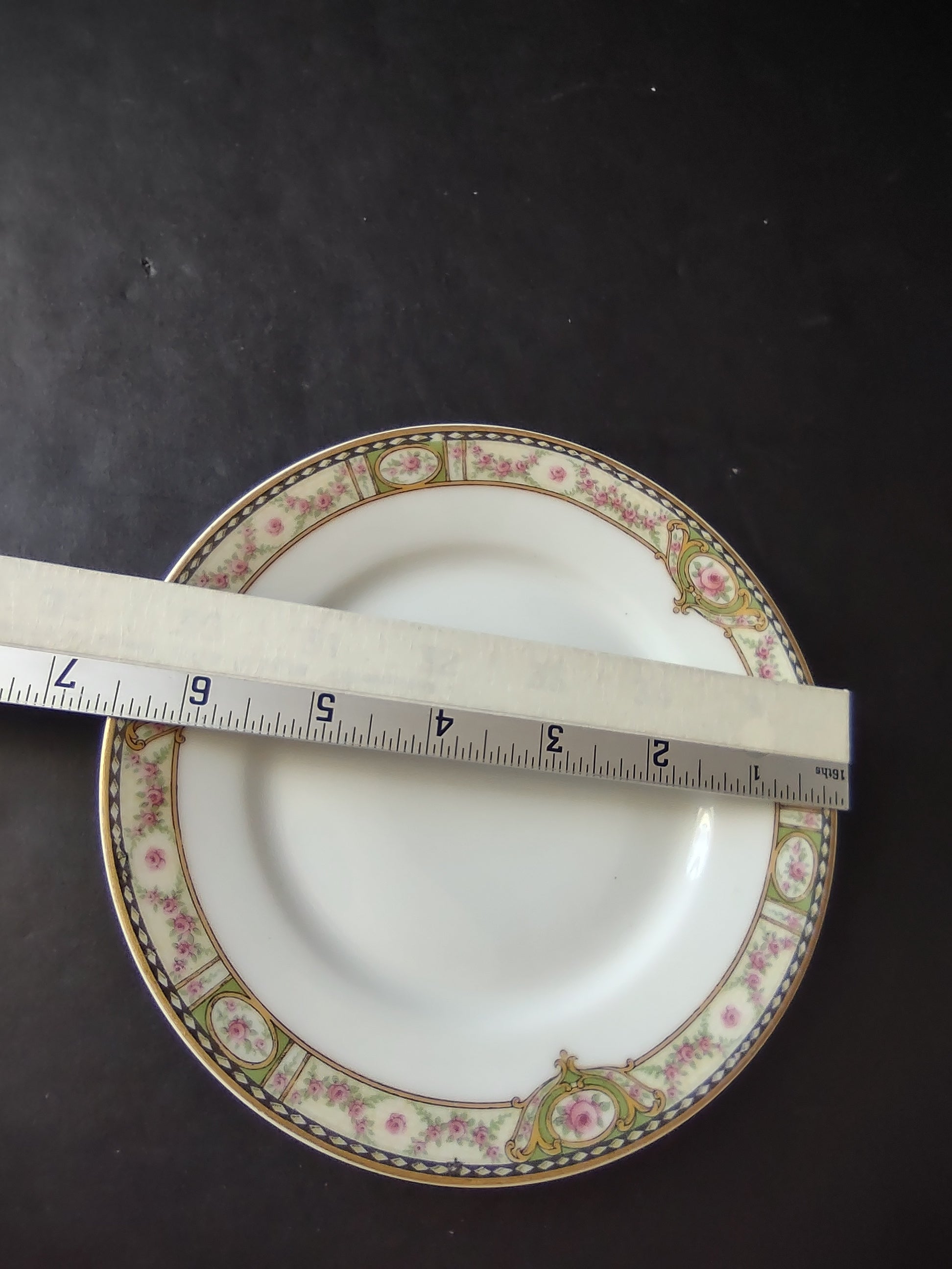Haviland Limoges French Shabby Cottage Chic Bread/Butter Plate (lot 1129)