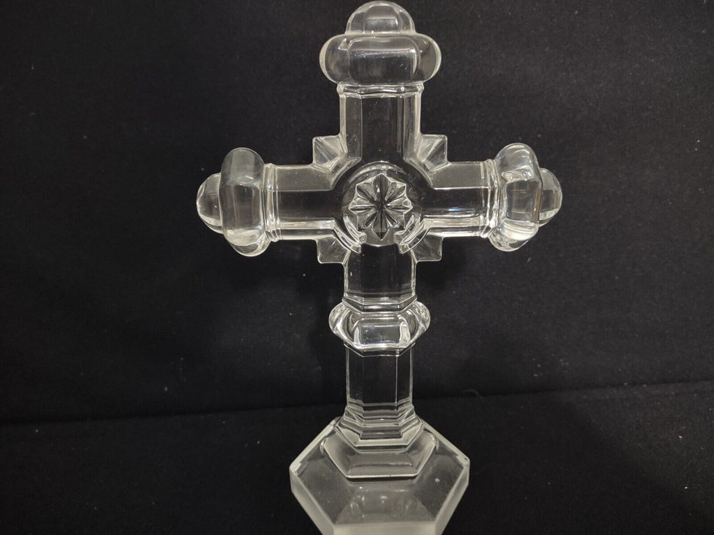 Clear Crystal Noble Excellence Cross Figurine