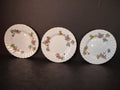 Vintage Minton England Bone China Vermont Bread Butter Plate x 3 (lot 5462)