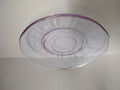 Fostoria Wisteria Lilac Lafayette Glass Saucer ONLY Neodymium (lot 2731)