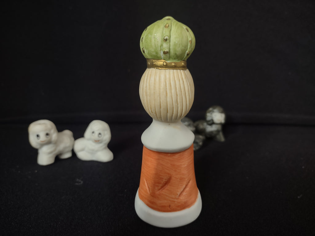 Vintage Christmas Childrens Wiseman with Lamb and Sheep (lot 2439c)