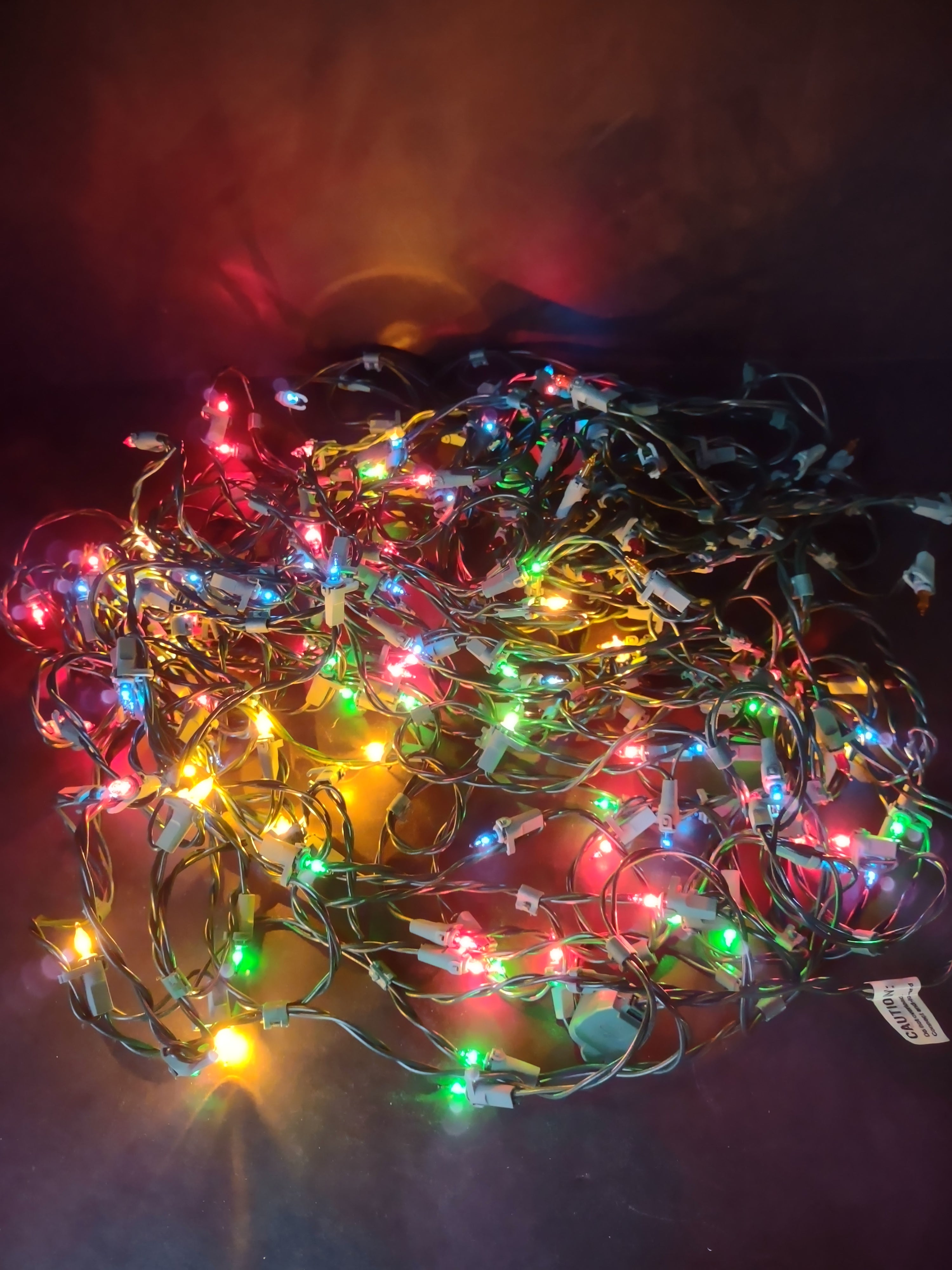 Christmas 150 Light Add-a-Set Net 6'x4' Sylvania Multi Color (lot 2418)