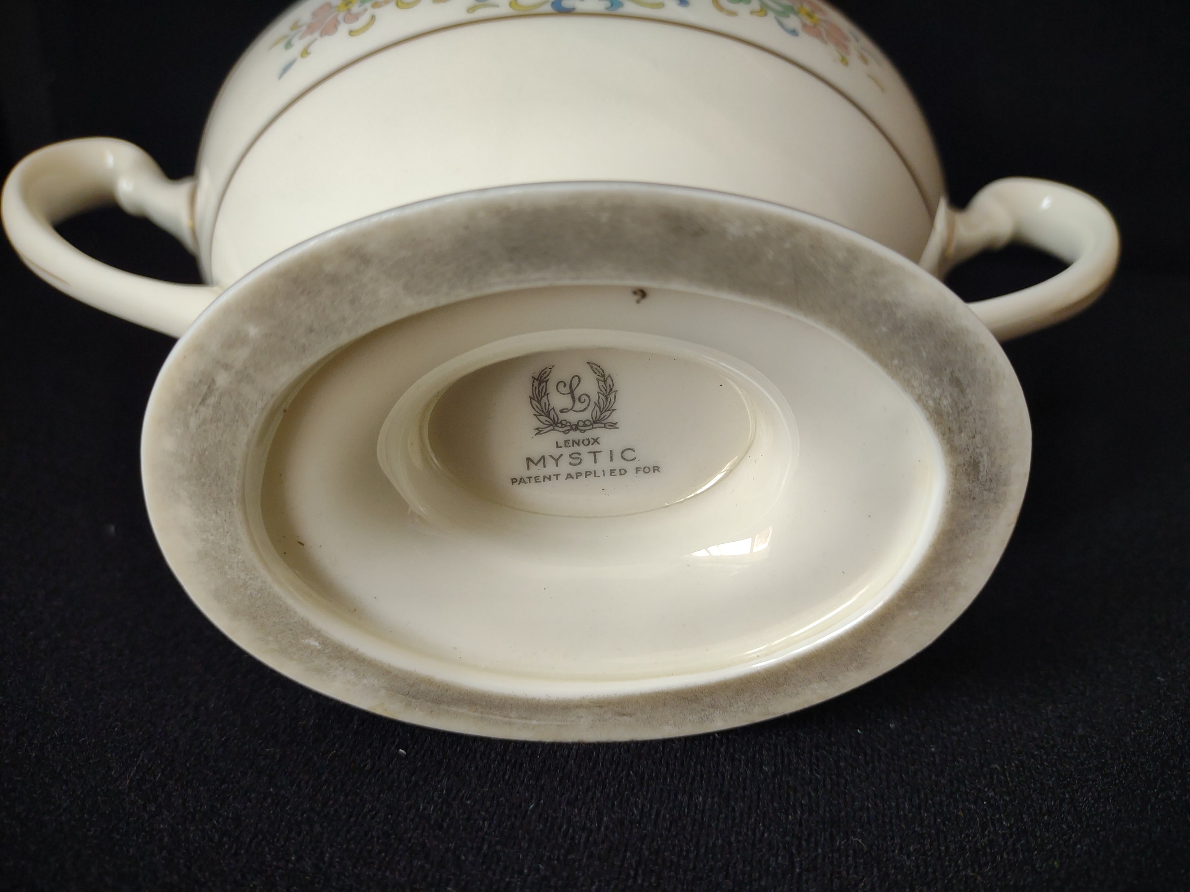Vintage Lenox Sugar Dish Mystic NO LID (lot 1813)
