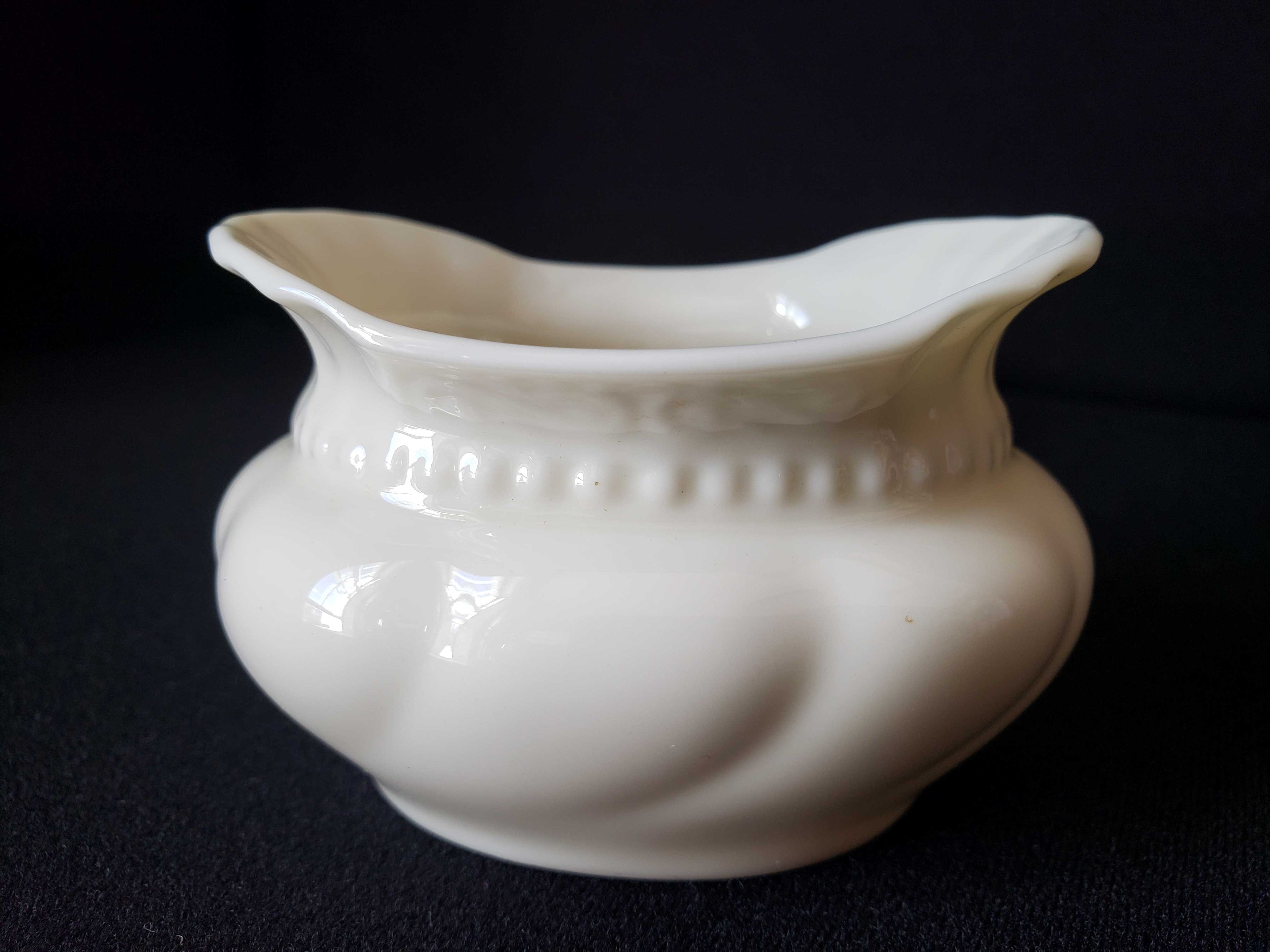Vintage Lenox Sugar Bowl Green Stmap (lot 1986)