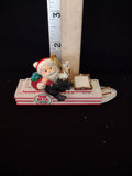Vintage Christmas Santa Claus Riverboat Casino Ornament Enesco (Lot 4505)