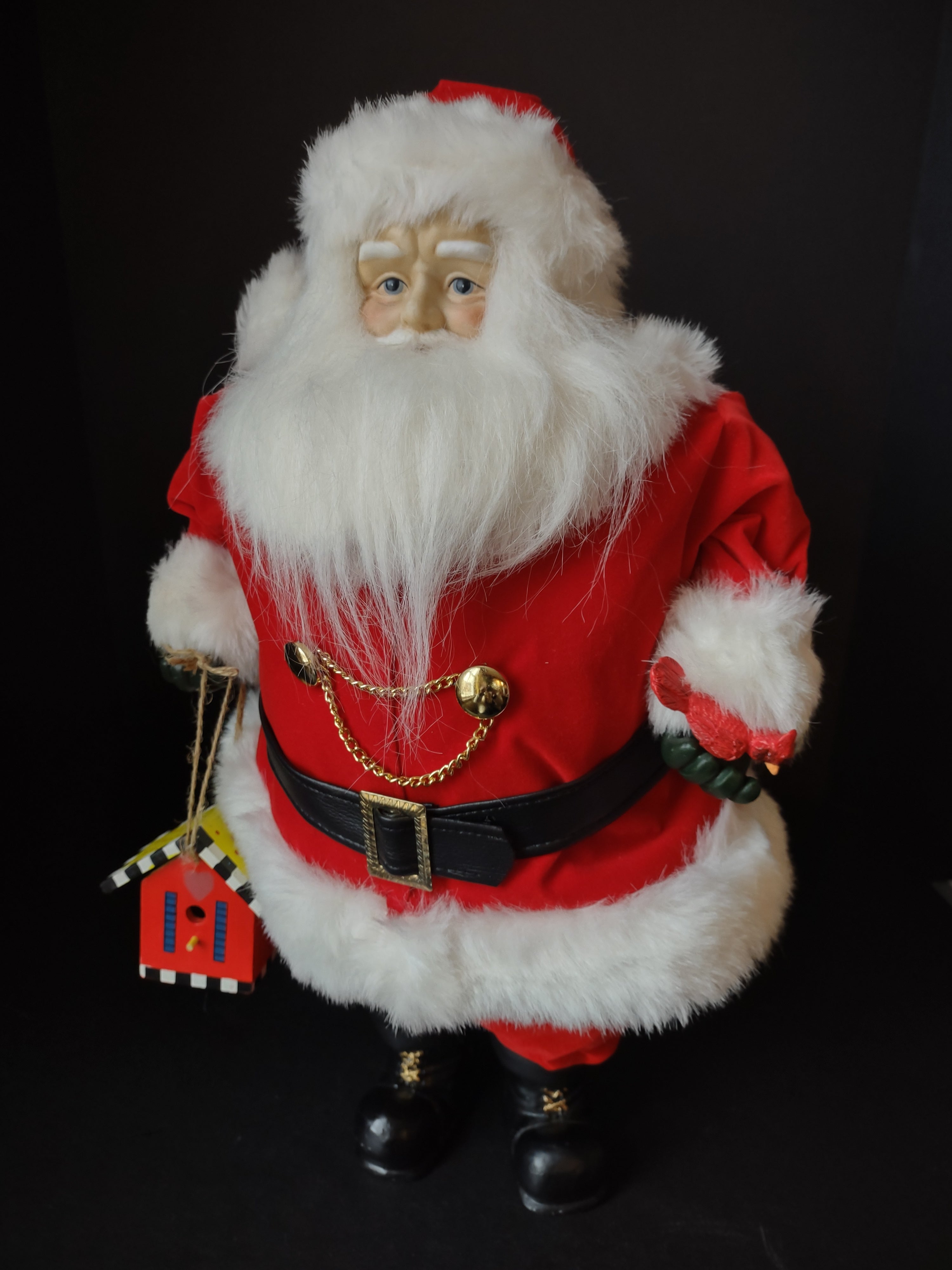Christmas House of Lloyd all American Santa Claus 18" (lot1375)