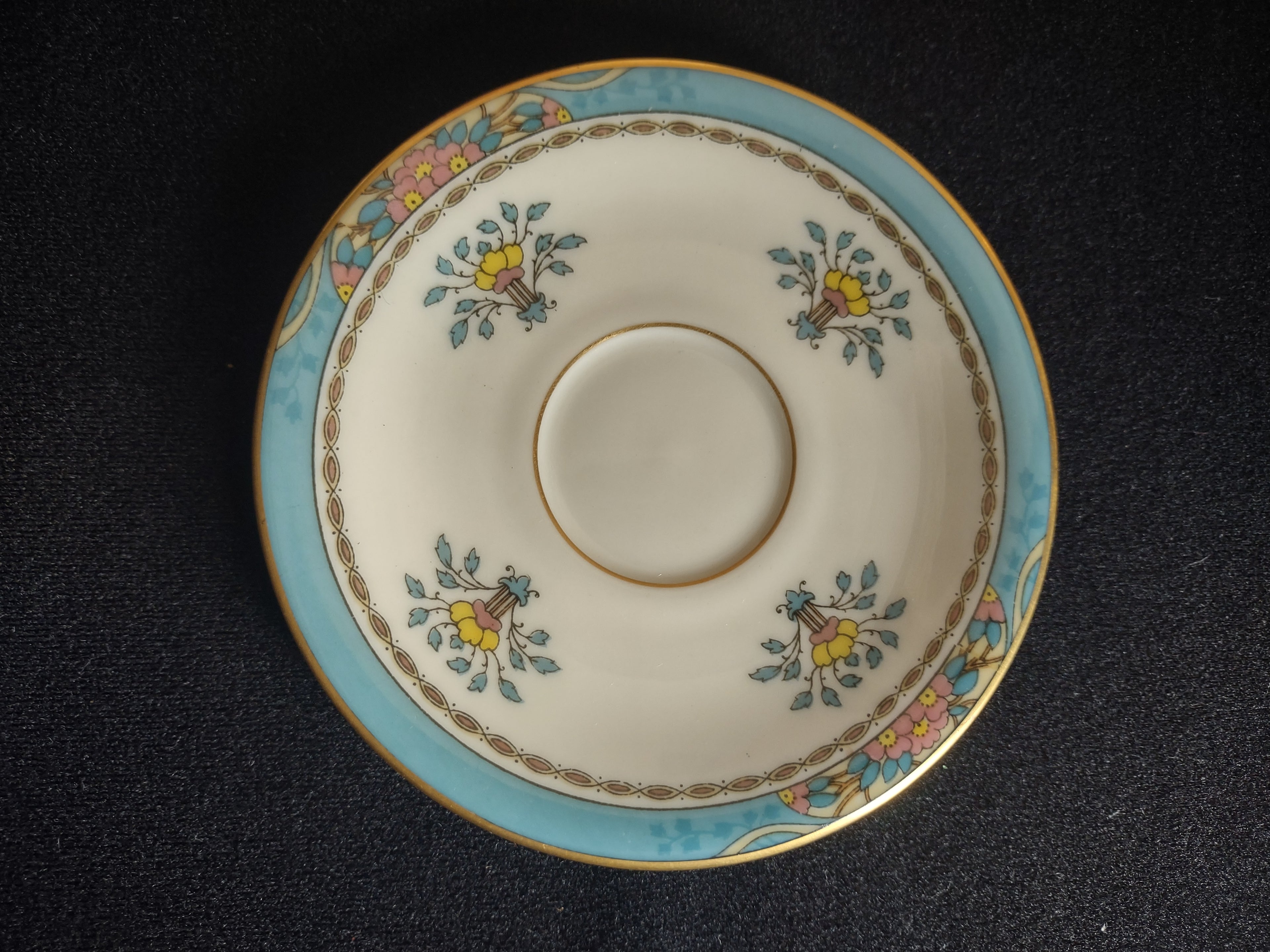 Vintage Lenox Blue Tree B-300 Demitasee Saucer ONLY (lot 1863)