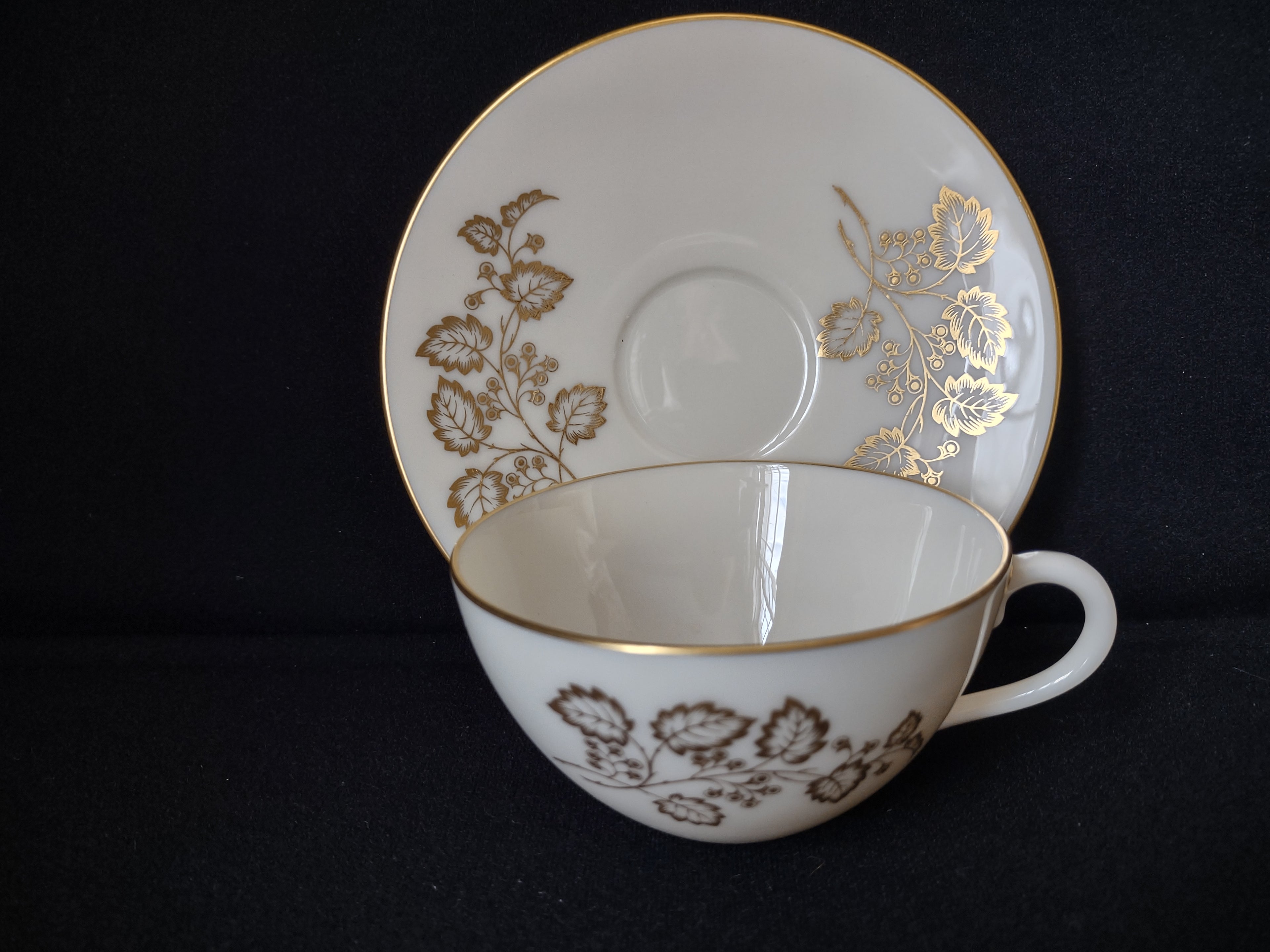 Vintage Lenox Celeste T-426 Tea Cup with Saucer (lot 1897)