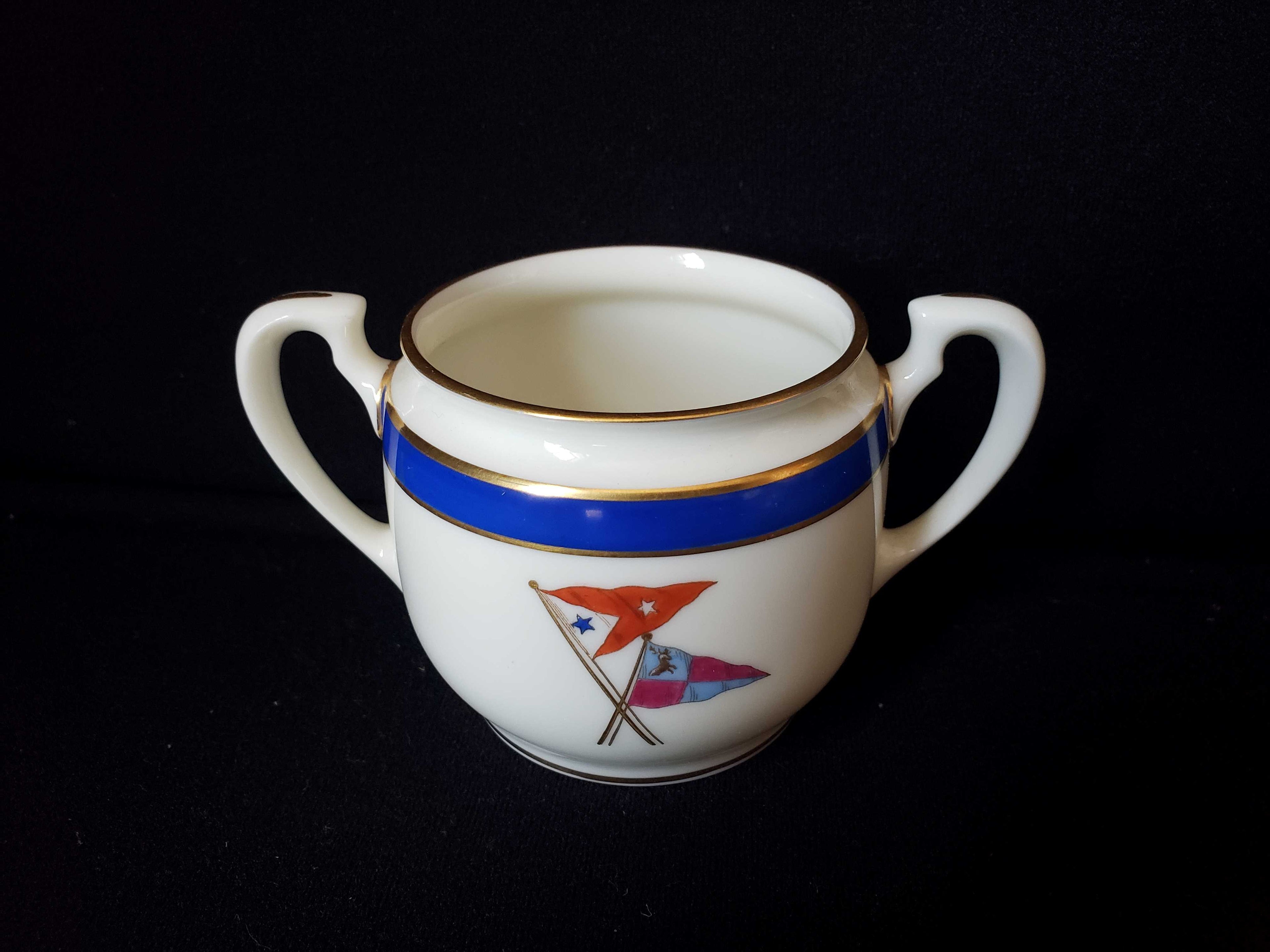 Vintage Lenox Ovington's Sugar Bowl NO LID (lot 1949)