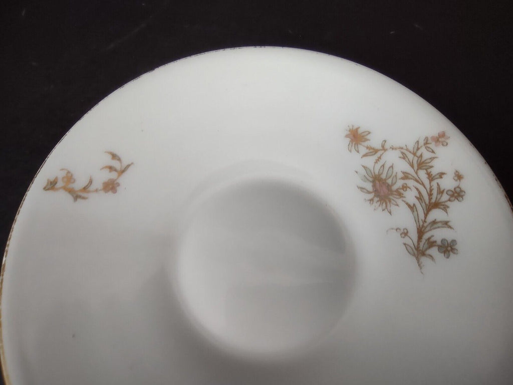 Vintage Demitasse Cup AK Limoges France Flower (lot 523)