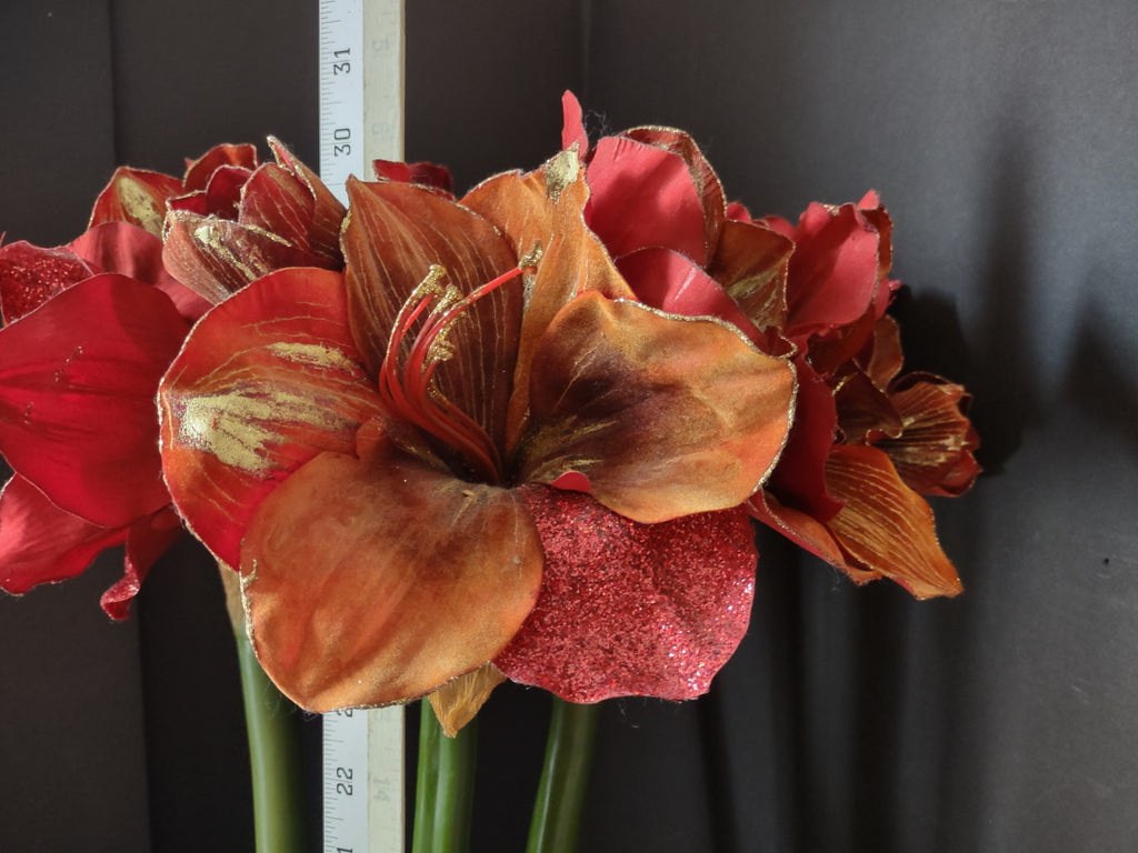 Artificial 30" Amarillo Flower x 6 (lot 3076c)