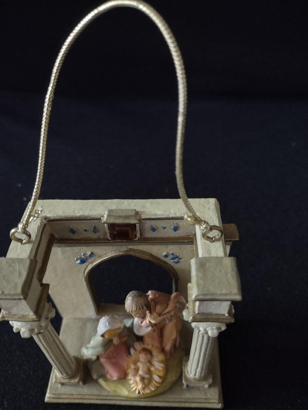 Vintage Fontanini Nativity Holy Family Christmas Ornament (Lot 4783)