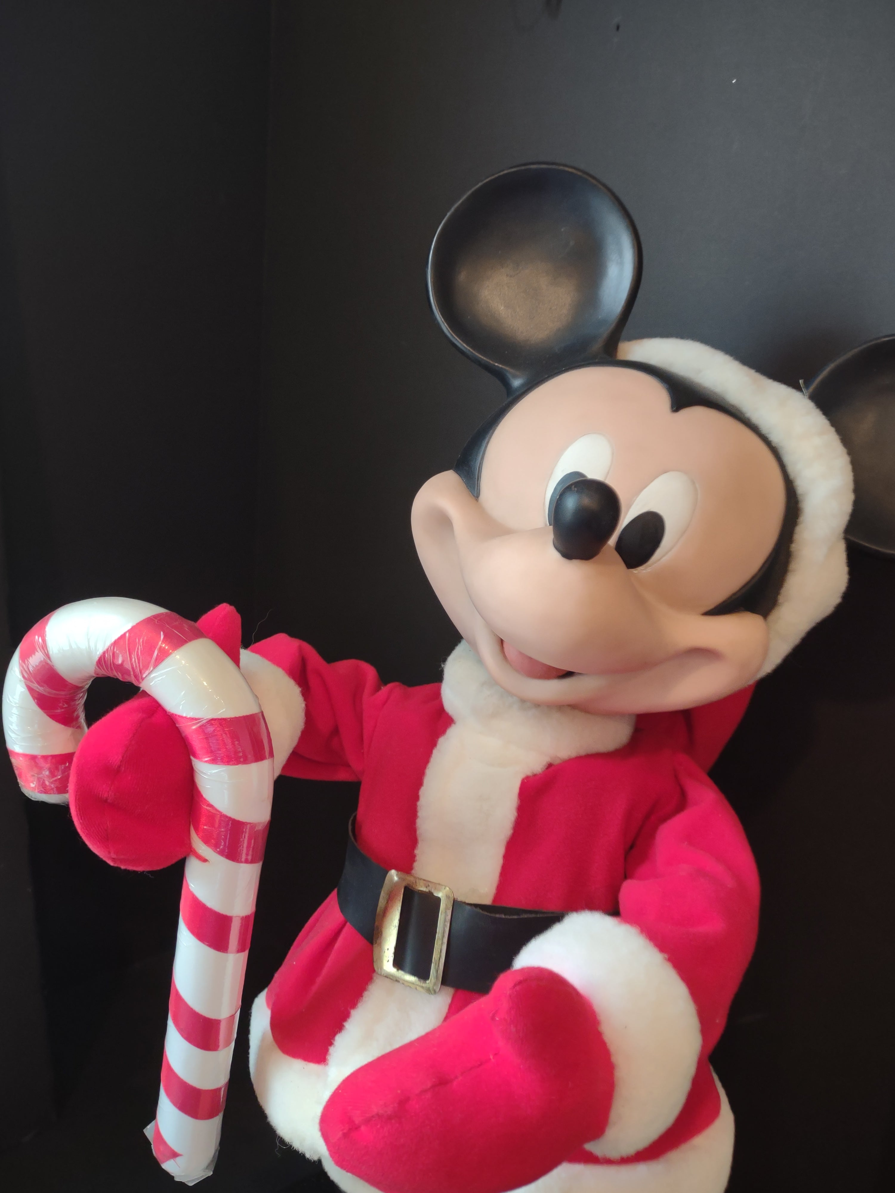 Vintage Santa's Best Christmas Animated Mickey Mouse 26" Disney (lot 1380)