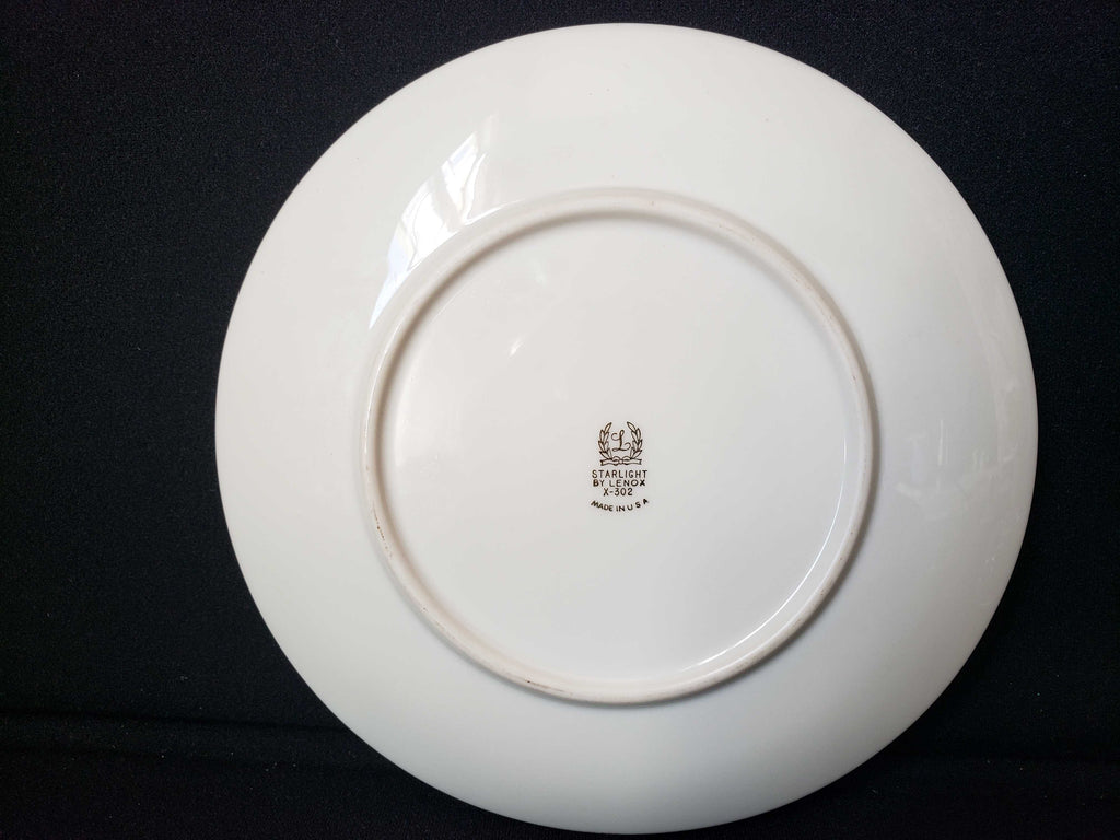 Vintage Lenox Starlight Plate X-302 Dessert or Salad 8" (lot 2004)