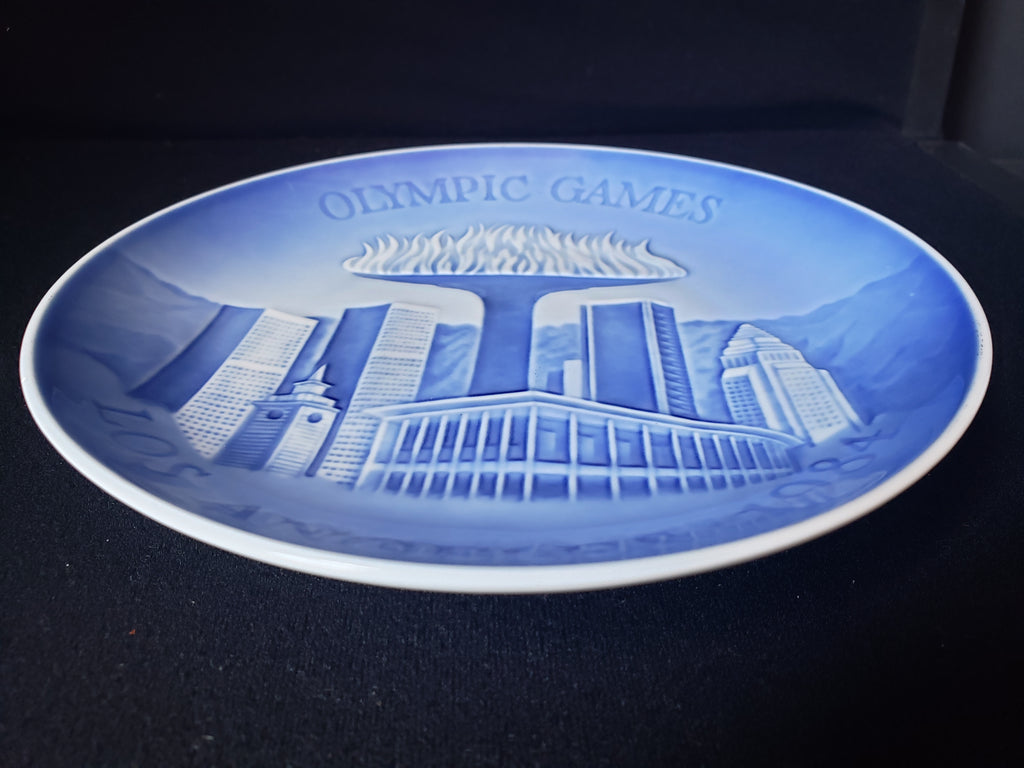 B & G Copenhagen Porcelain Wall Plate Olympic Games Los Angeles 1984 (lot 2194)