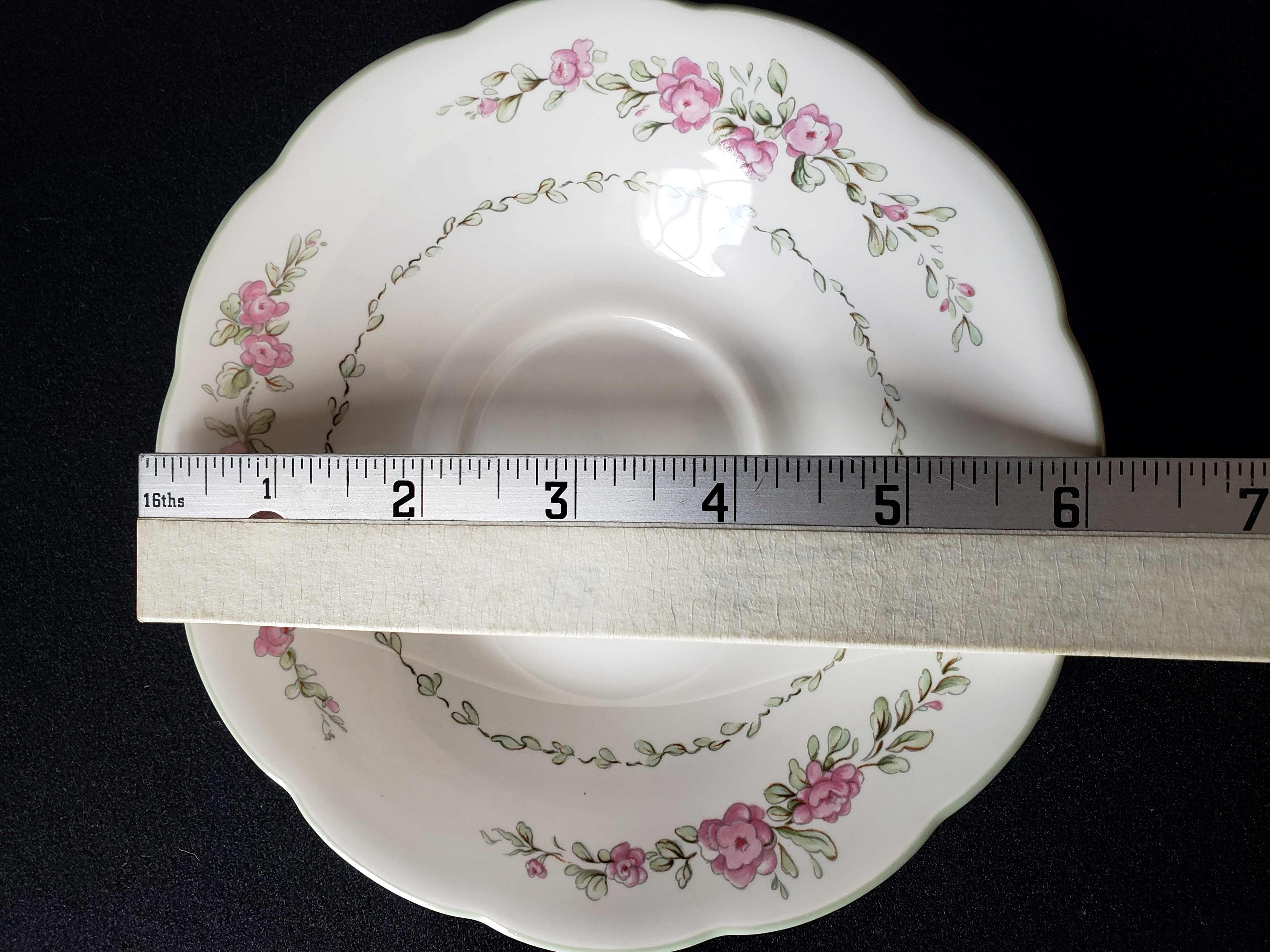 Vintage Lenox Lantana Pinafore Tea Cup with Saucer (lot 1936)