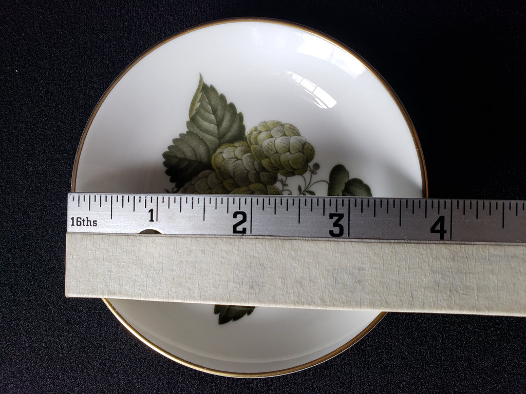 Vintage Royal Worcester Hop Mathon Small Dish 3-7/8" (lot 2089)