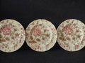Vintage Johnson Appointment Her Majesty Ceramic Small Plate x 3 Chintz (lot 5699